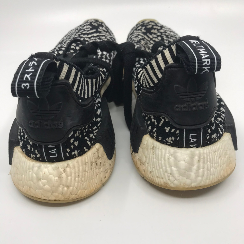 Adidas Boost Black White Men's Sneakers Size 6 - Picture 3 of 8